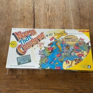 Name That Country Geography Board Game Children's
